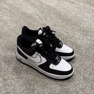 Nike Air Black and White Shoes